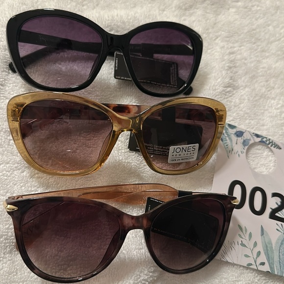 Women’s sun glasses per pair , #1 #2 #3 Top to bottom - Picture 2 of 3